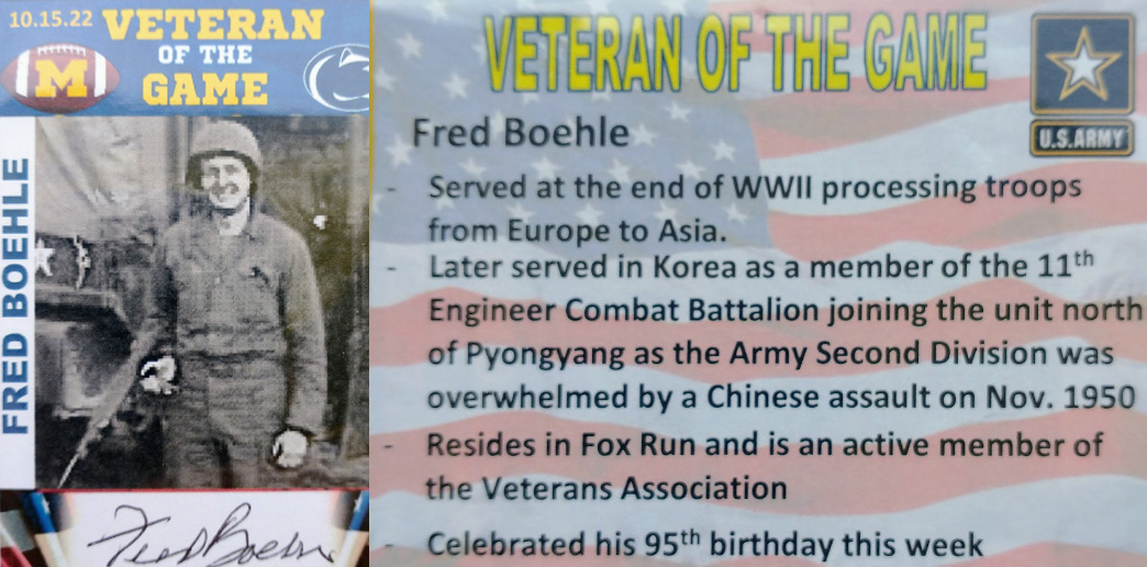 Fred Boehle stats and photos