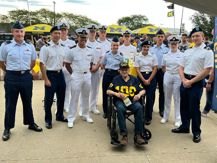 centennial vet with military members