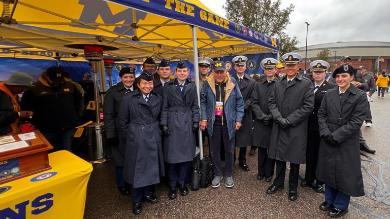 john with military members