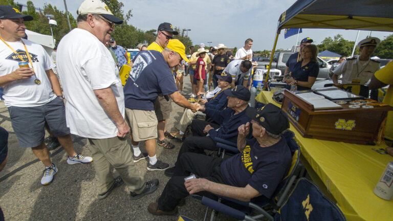 kluck with other veterans