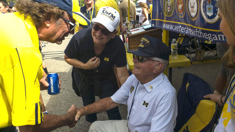 morrison shaking hands